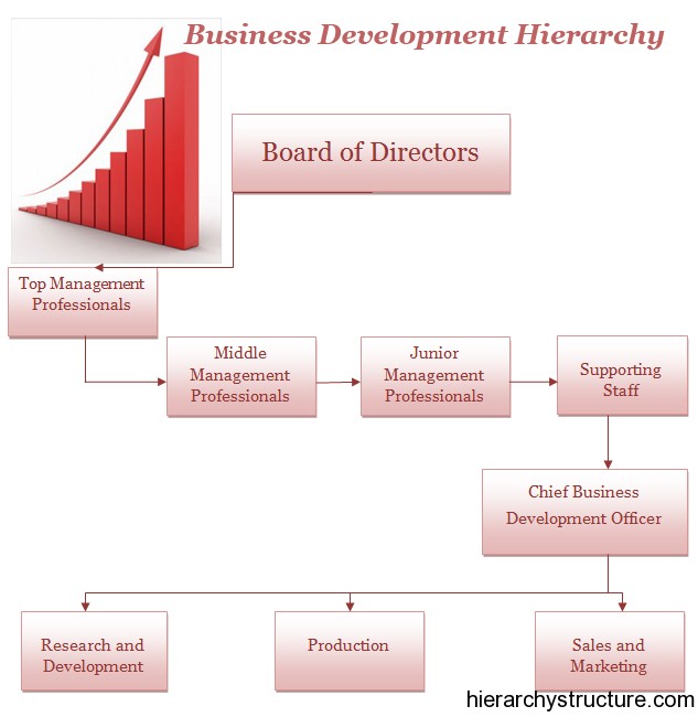 Bda Organisation Chart