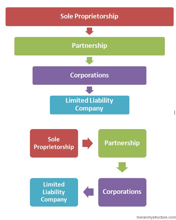 Corporate Structure Hierarchy Corporate Structure Hierarchy