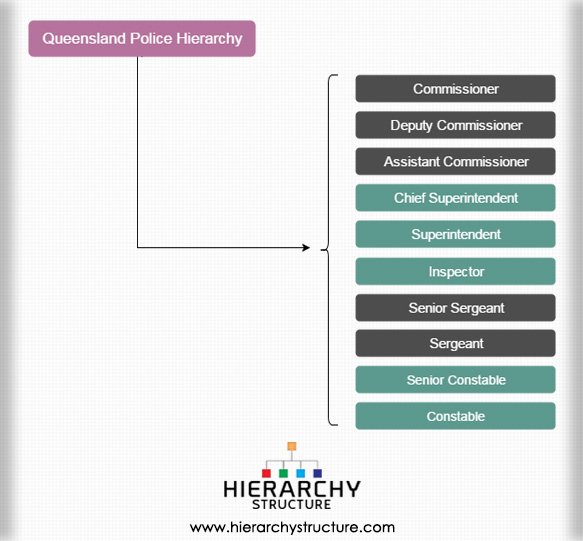 Queensland Police Hierarchy