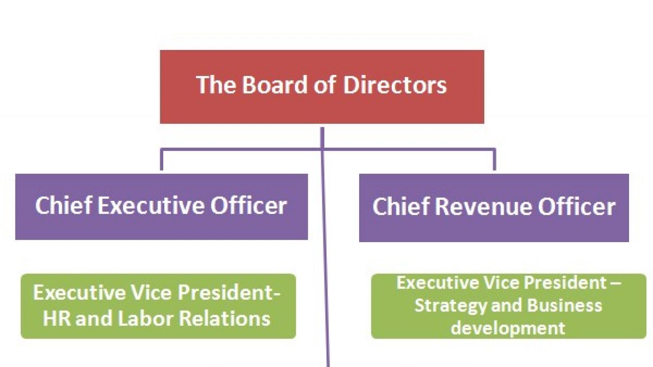 Philippine Airlines Organizational Chart 2018