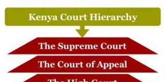 describe the structure of the court system in kenya