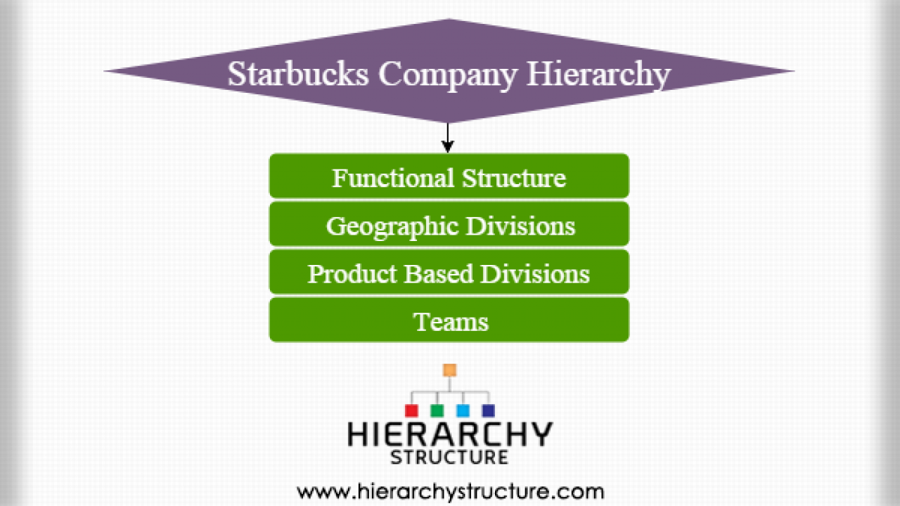Starbucks Organizational Chart
