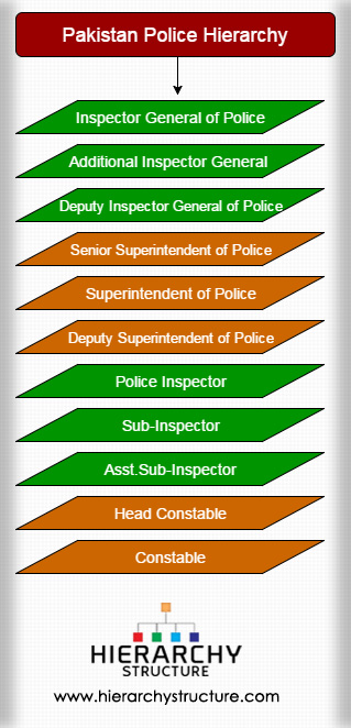 Police Hierarchy Chart